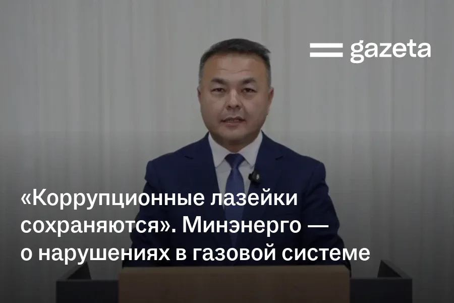 «Коррупционные лазейки сохраняются». Минэнерго — о нарушениях в газовой системе
